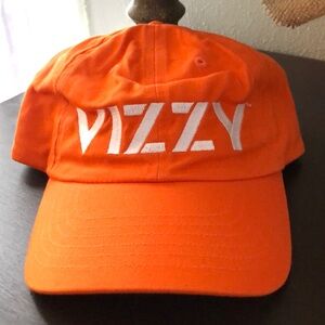 Vizzy Hard Seltzer Promotional Baseball Hat Cap Adjustable  OneSize Orange